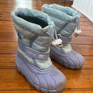 Frozen Sorel winter boots